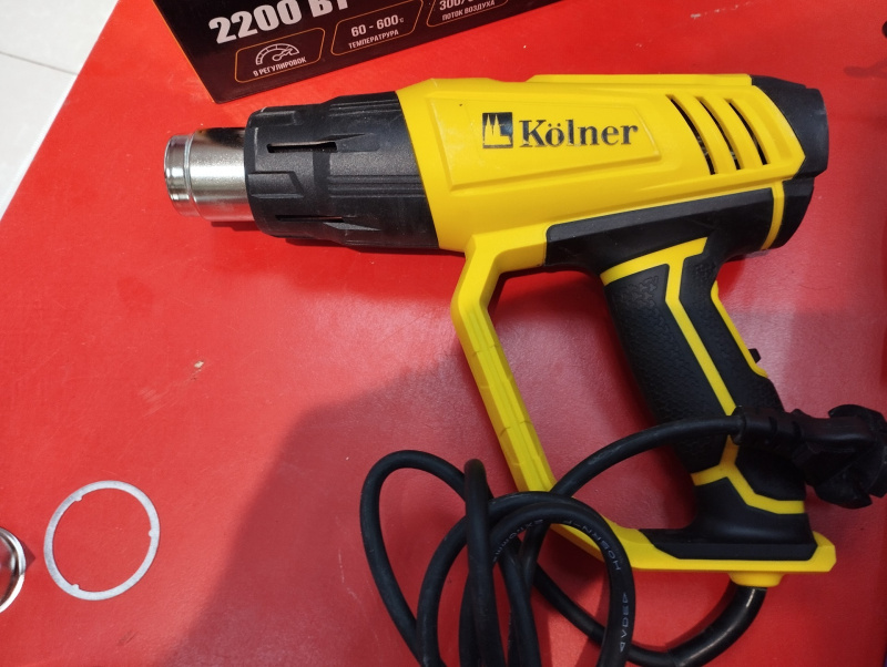 Строительный фен Kolner KHG 2200V