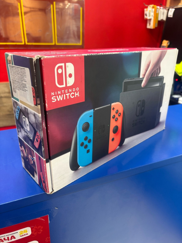 Игровая приставка Nintendo switch rev2 прошитая