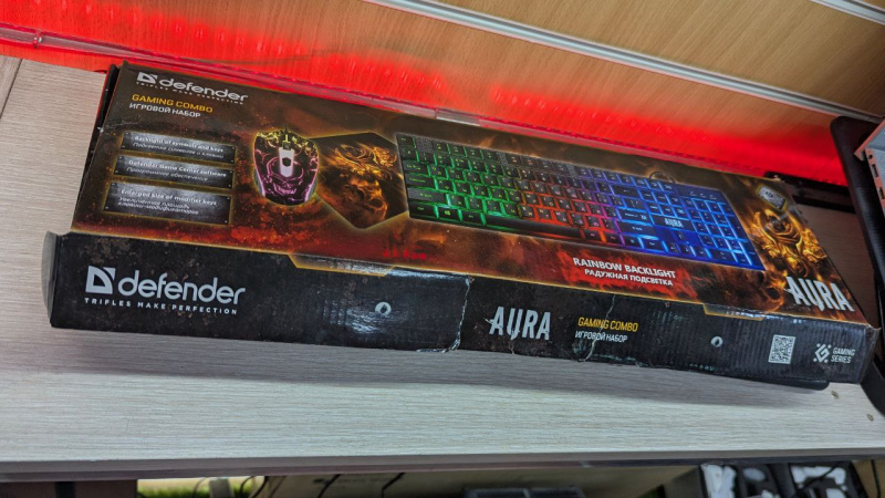 Клавиатура Defender AURA