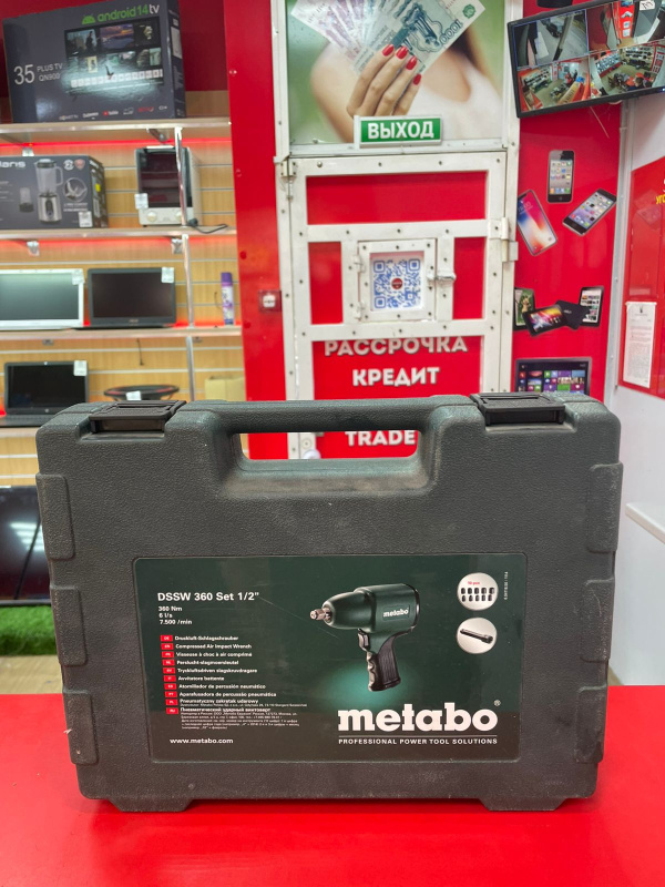 Пневногайковерт Metabo DSSW 360