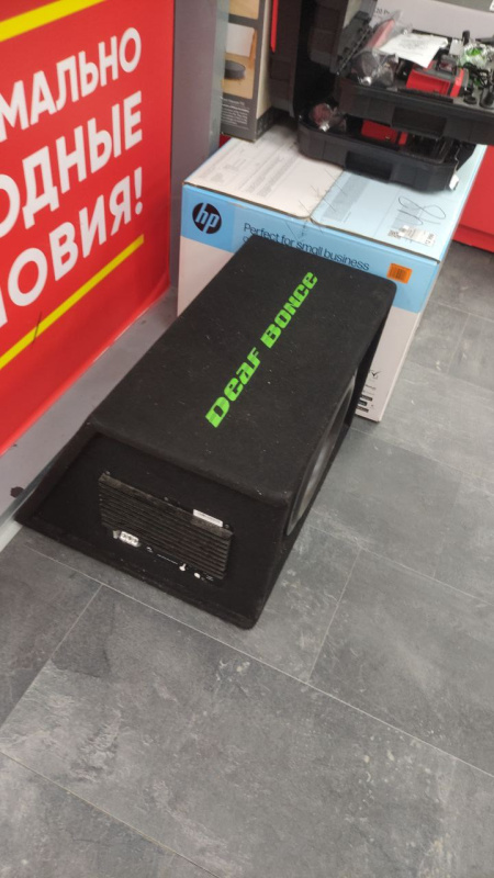 Авто сабвуфер Machete lite с усилителем в коробе