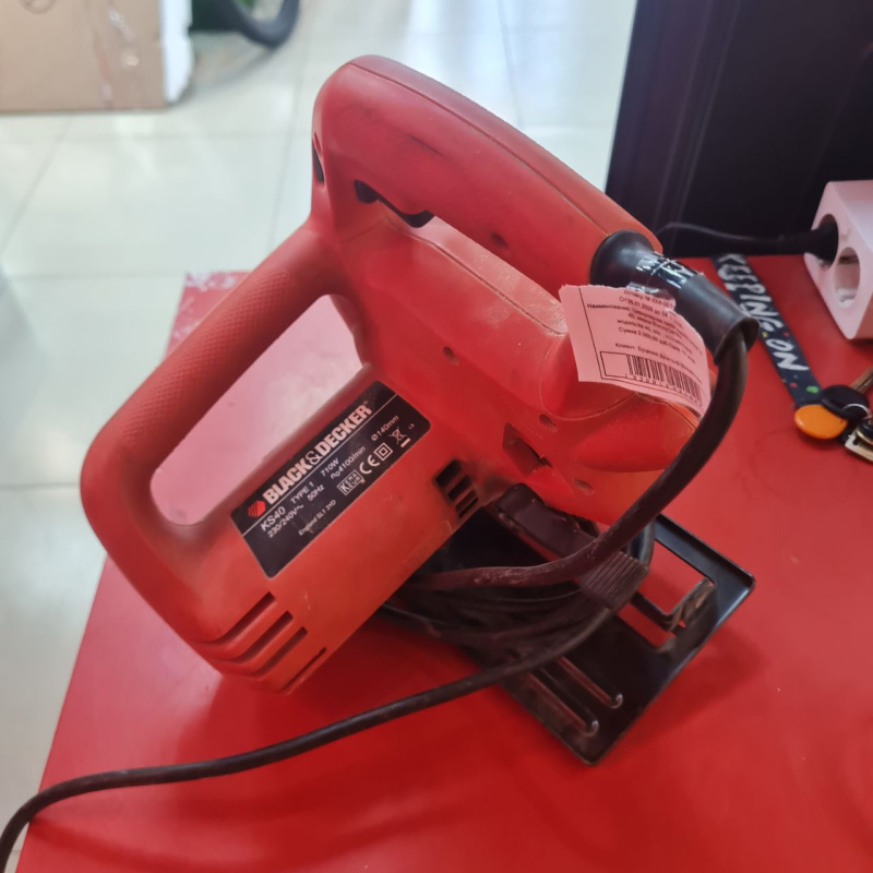Циркулярная пила BLACK+DECKER ks 40