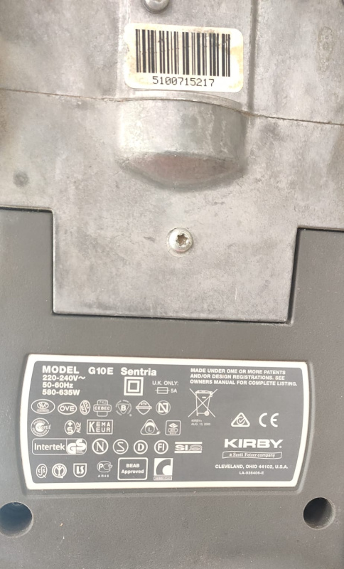 Пылесос Kirby Sentria G10E