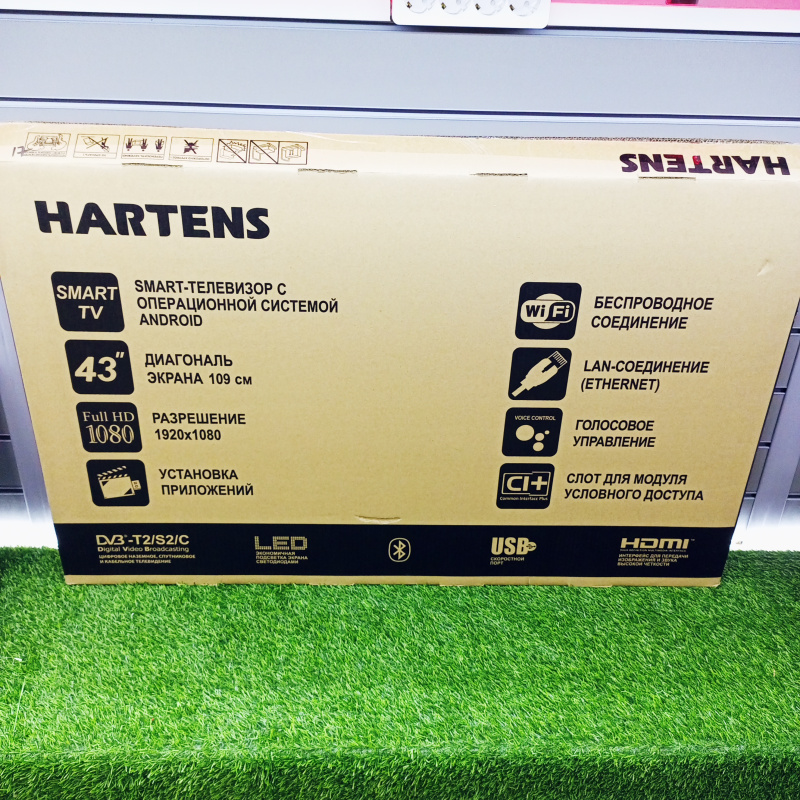 Телевизор hartens hty 43f06b vz