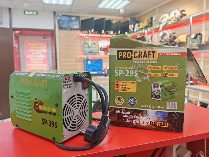 Сварочный аппарат - инвертор ММА ProCraft sp-295