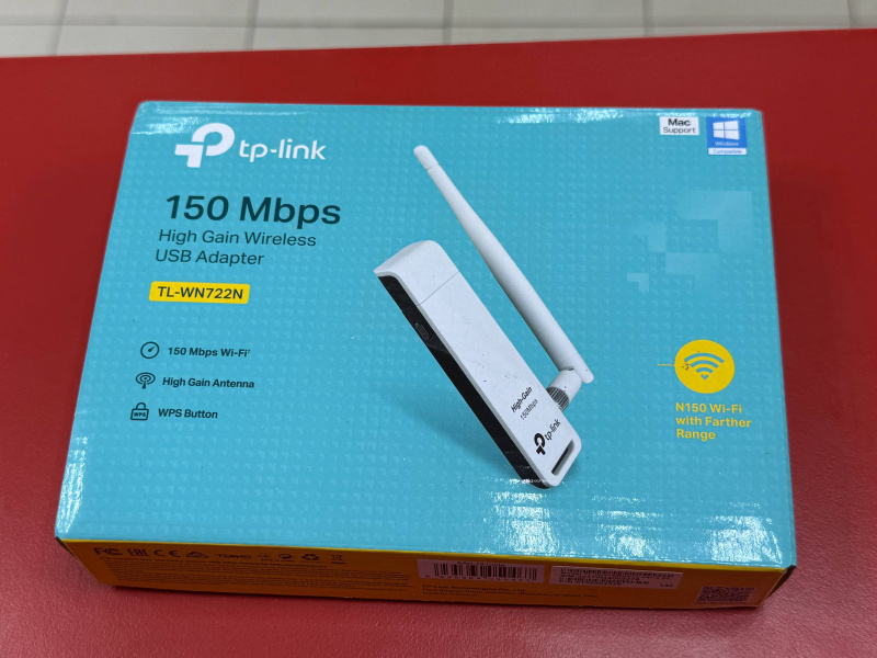 Wi-Fi Адаптер TP-Link TL-WN722N