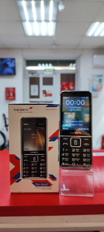 Мобильный телефон TeXet TM-D421
