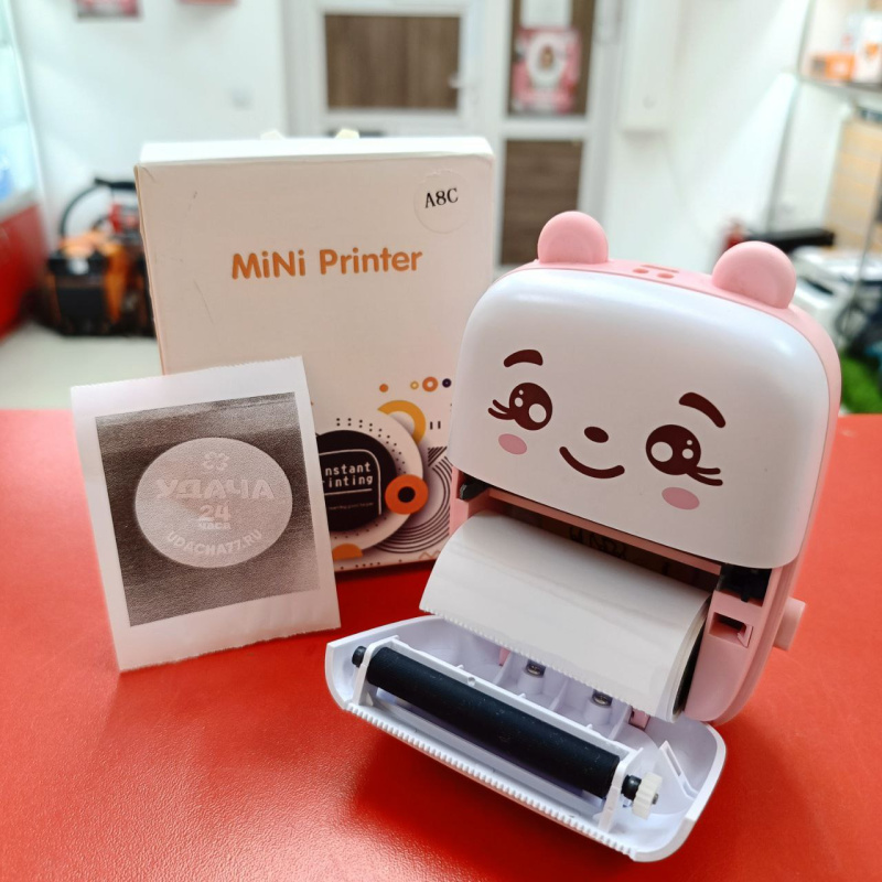 Принтер Mini Printer  A8C