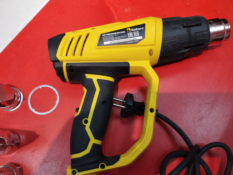Строительный фен Kolner KHG 2200V