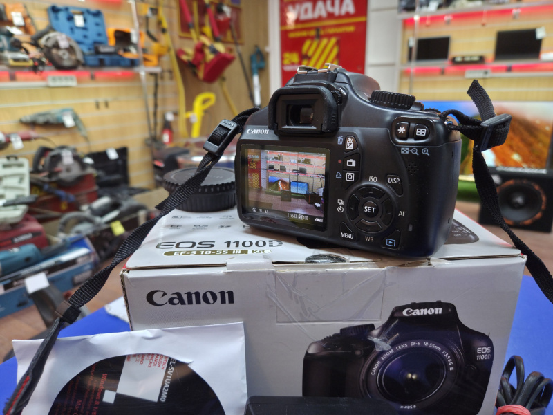 Фотоаппарат Canon EOS 1100D