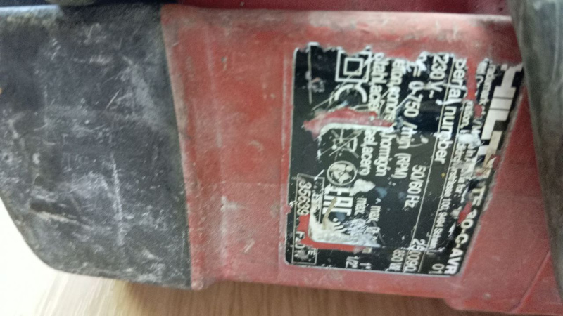 Перфоратор Hilti te-30-c-avr