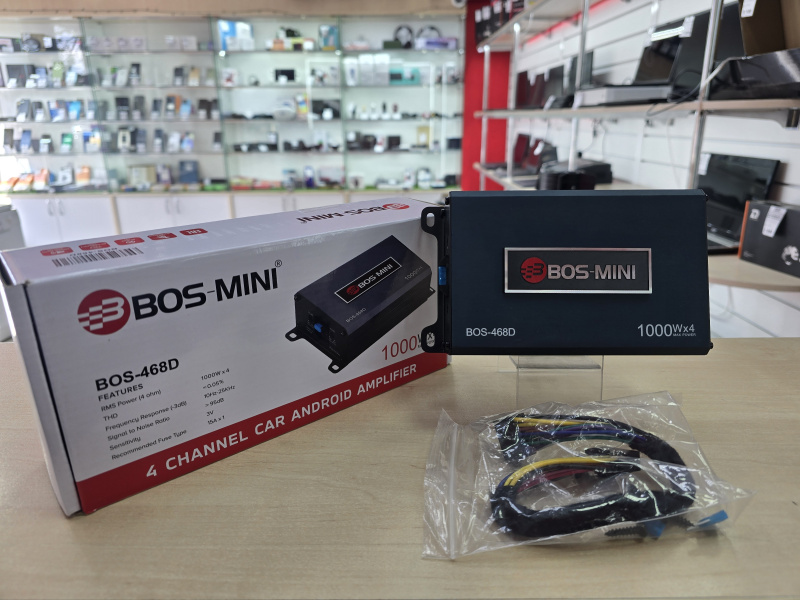 Авто усилитель  BOS