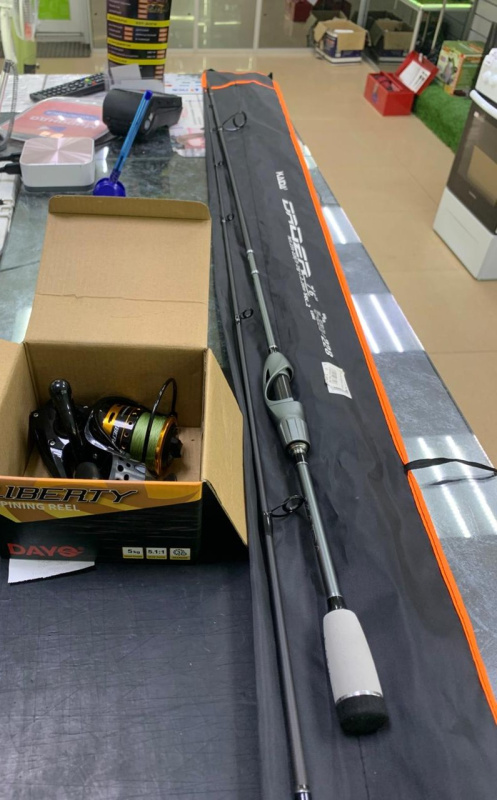 удочка с катушкой  Kaida Kaida ORDER 5-25g