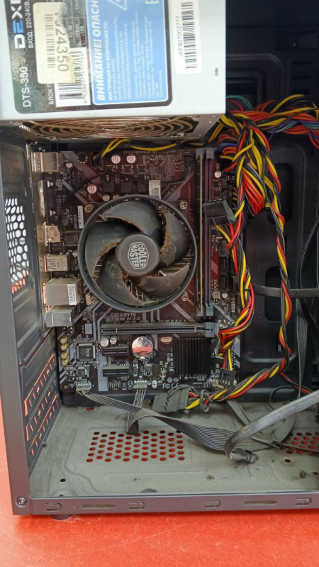 Системный блок Ginzzu черный