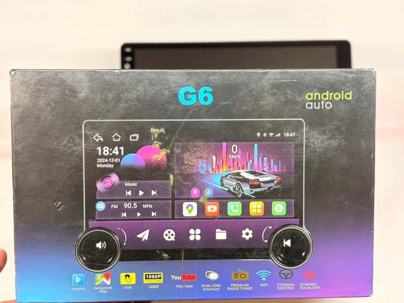 Автомагнитола android auto g6