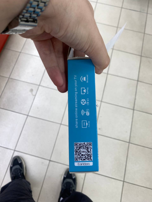 Адаптер беспроводного  дисплея для смартфона EARLCAST 2.4G+5G