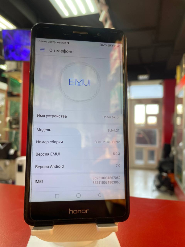 Мобильный телефон Honor 6x
