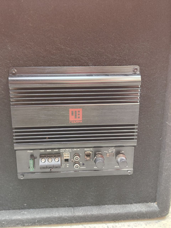 Авто сабвуфер Урал since 1900