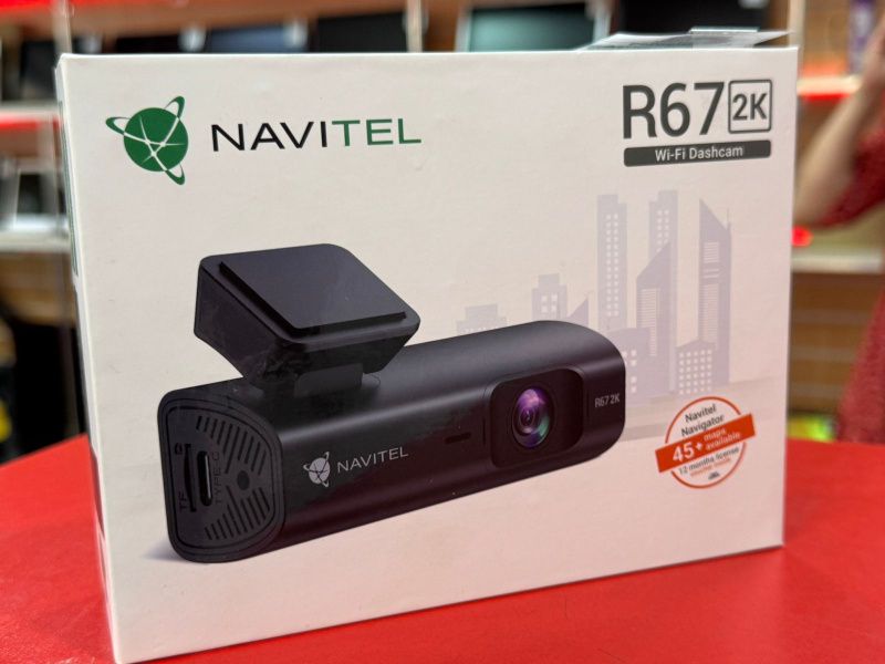 Регистратор Автомобильный видеорегистратор  Navitel R67 (2K)