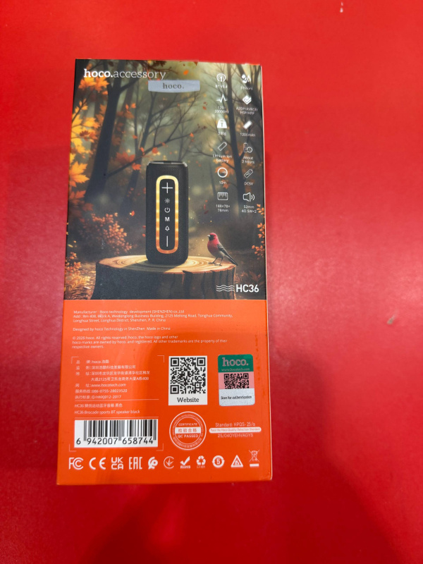 Колонки Bluetooth Hoco HC36, 10Вт, 1200мАч