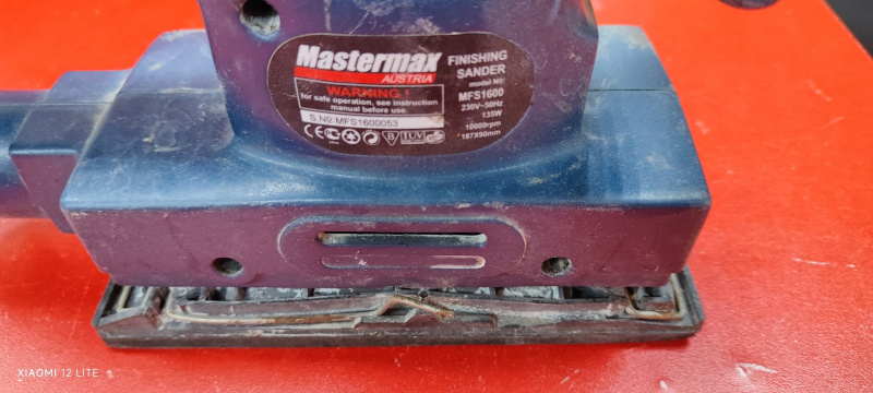 Шлифмашинка Mastermax MFS1600