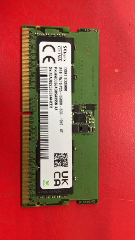 ОПЕРАТИВНАЯ ПАМЯТЬ 8 GB Hynix HMCG66AGBSA095N