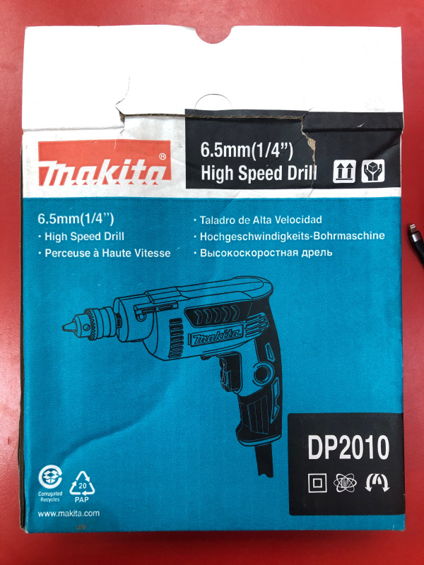 Дрель  makita dp2010