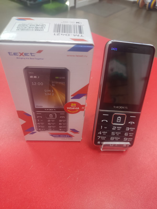 Мобильный телефон TeXet TM-D421