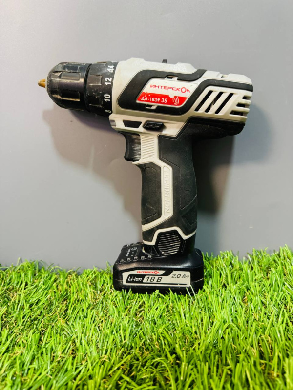 Шуруповерт Интерскол ДА-18ЭР 35