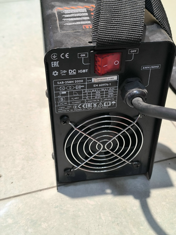 Инверторный полуавтомат (MIG-MAG) Днипро-М sab 258 n